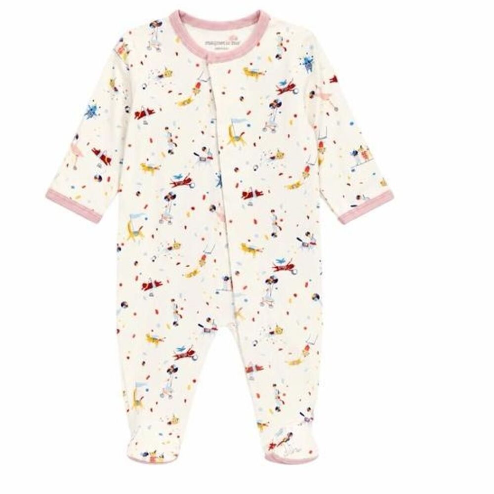 Magnetic Me Carnival Pink Modal Footie